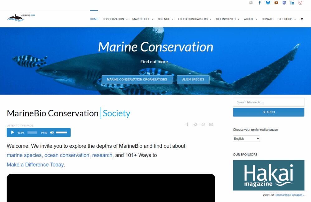 Partner with MarineBio
