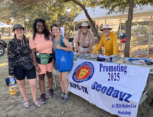 AIPG-TX at the Hydro-Geo Workshop Near the Cave, Boerne, Texas